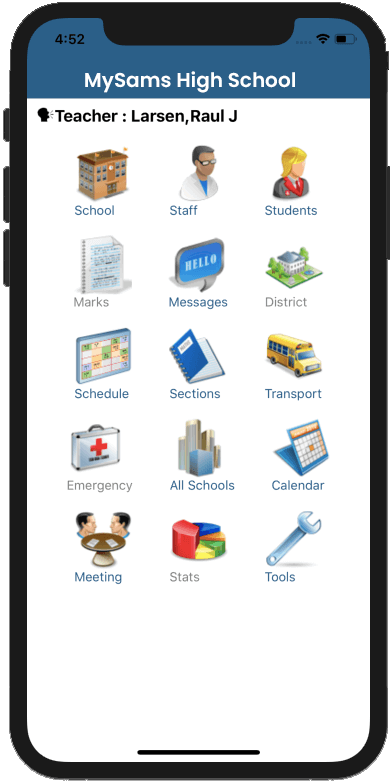 mobile app